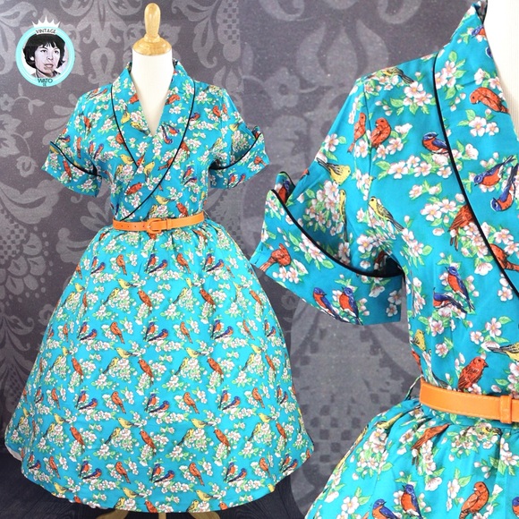 lindy bop bird dress